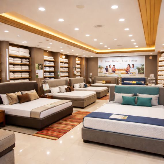 India Mattress Market Size and Forecast (FY'2021-FY'2030) - Analysis by Market Structure, Distribution Channel, Product Material Type (Foam, Rubberised Coir, Spring, Cotton, Others), End-User (Residential, Commercial), and Geography